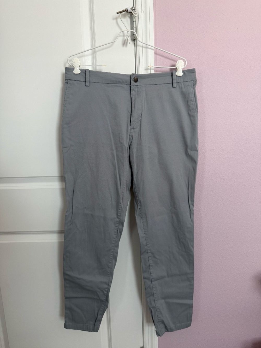 Birddogs Men’s Dress Pants –The Thunder Runs – Size 34x30- Dark Gray